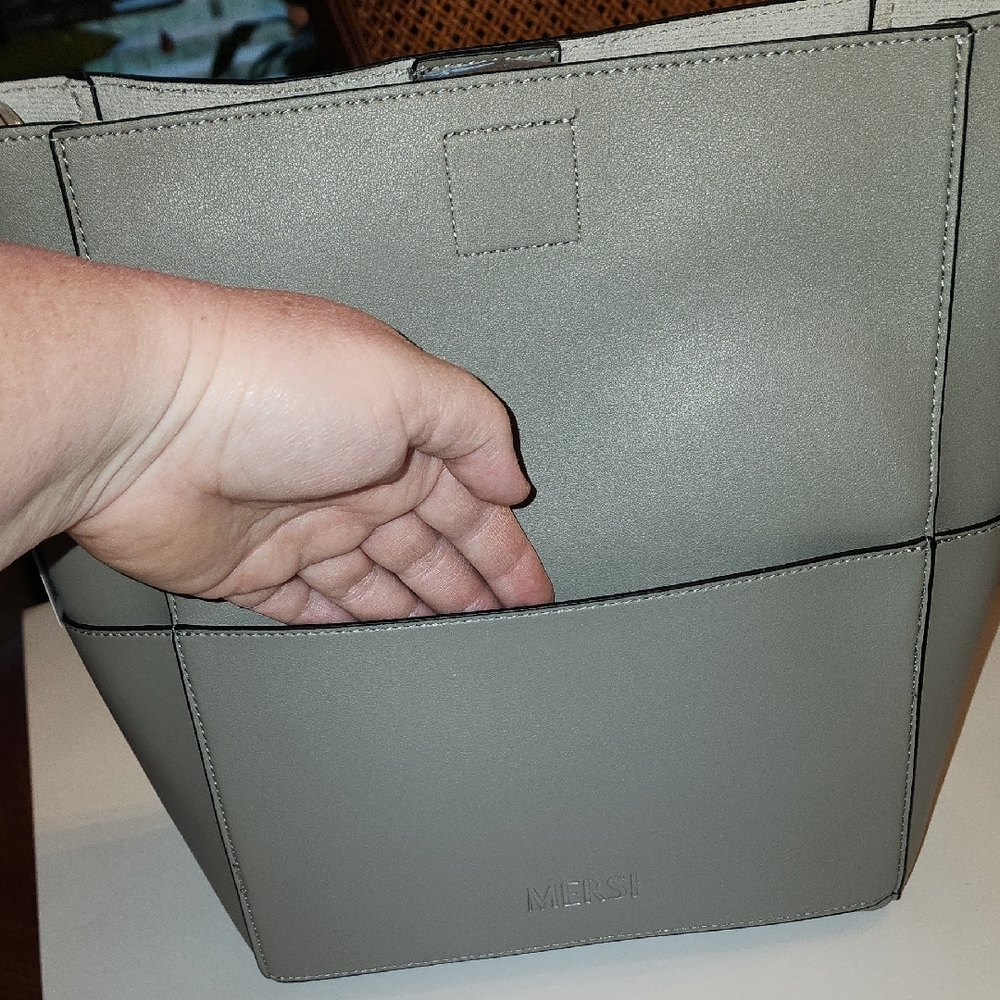 Mersi Vegan Tote Bag - Picture 5 of 16